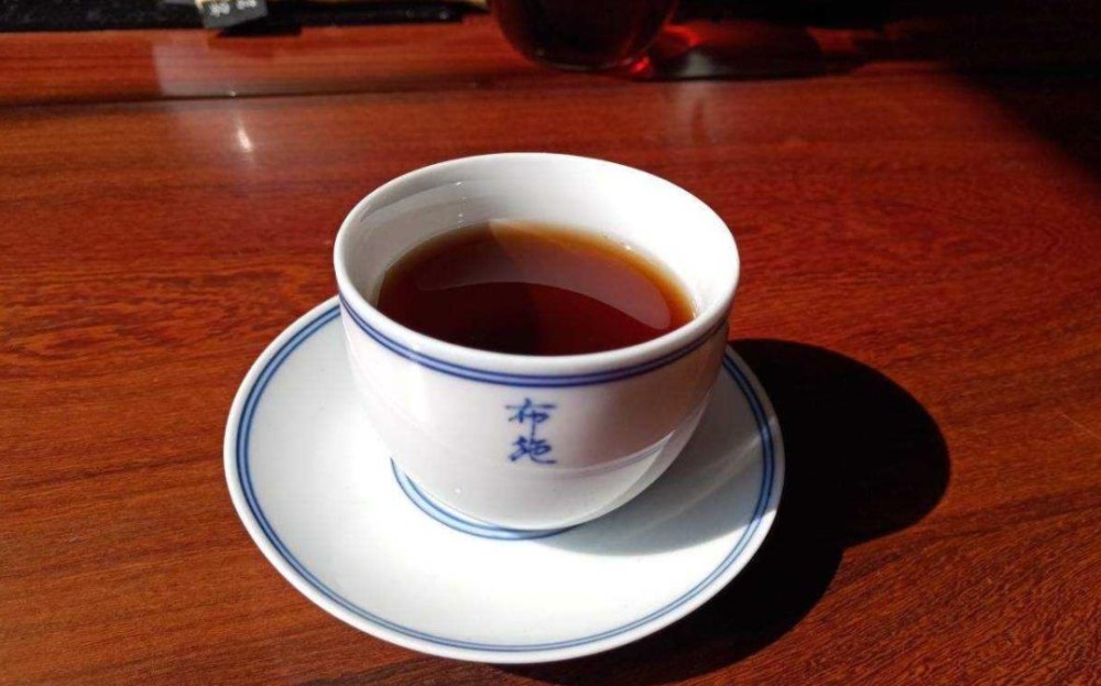 普洱熟茶茶汤